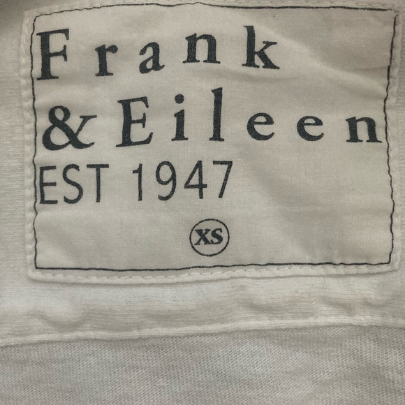 Frank & Eileen Eileen Relaxed Button Down White Cotton - Picture 5 of 8
